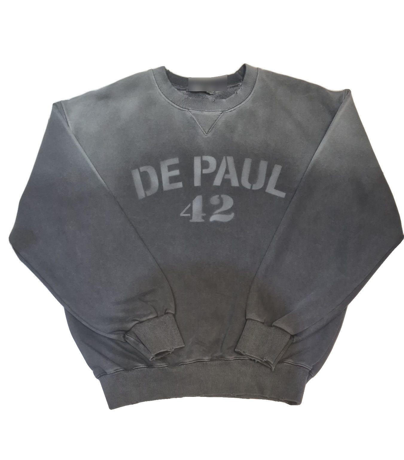 DE PAUL 42 피그먼트 워싱 맨투맨 2