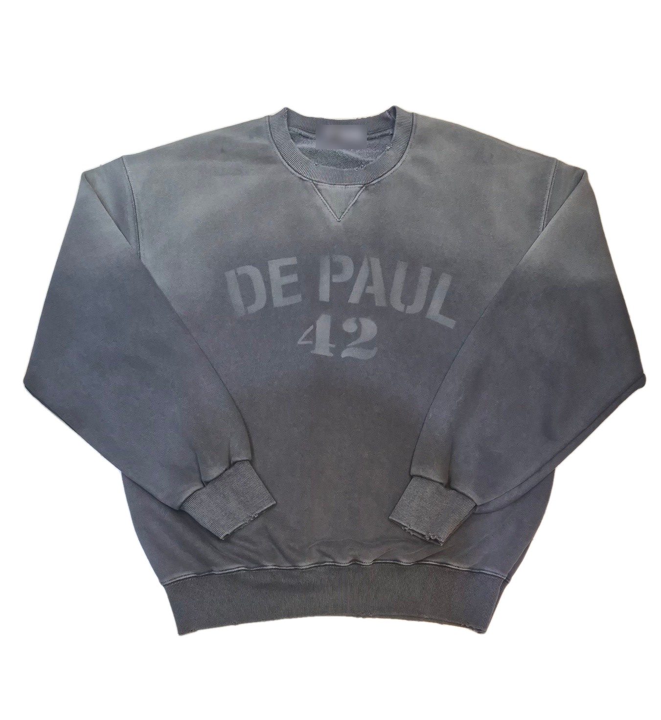 DE PAUL 42 피그먼트 워싱 맨투맨