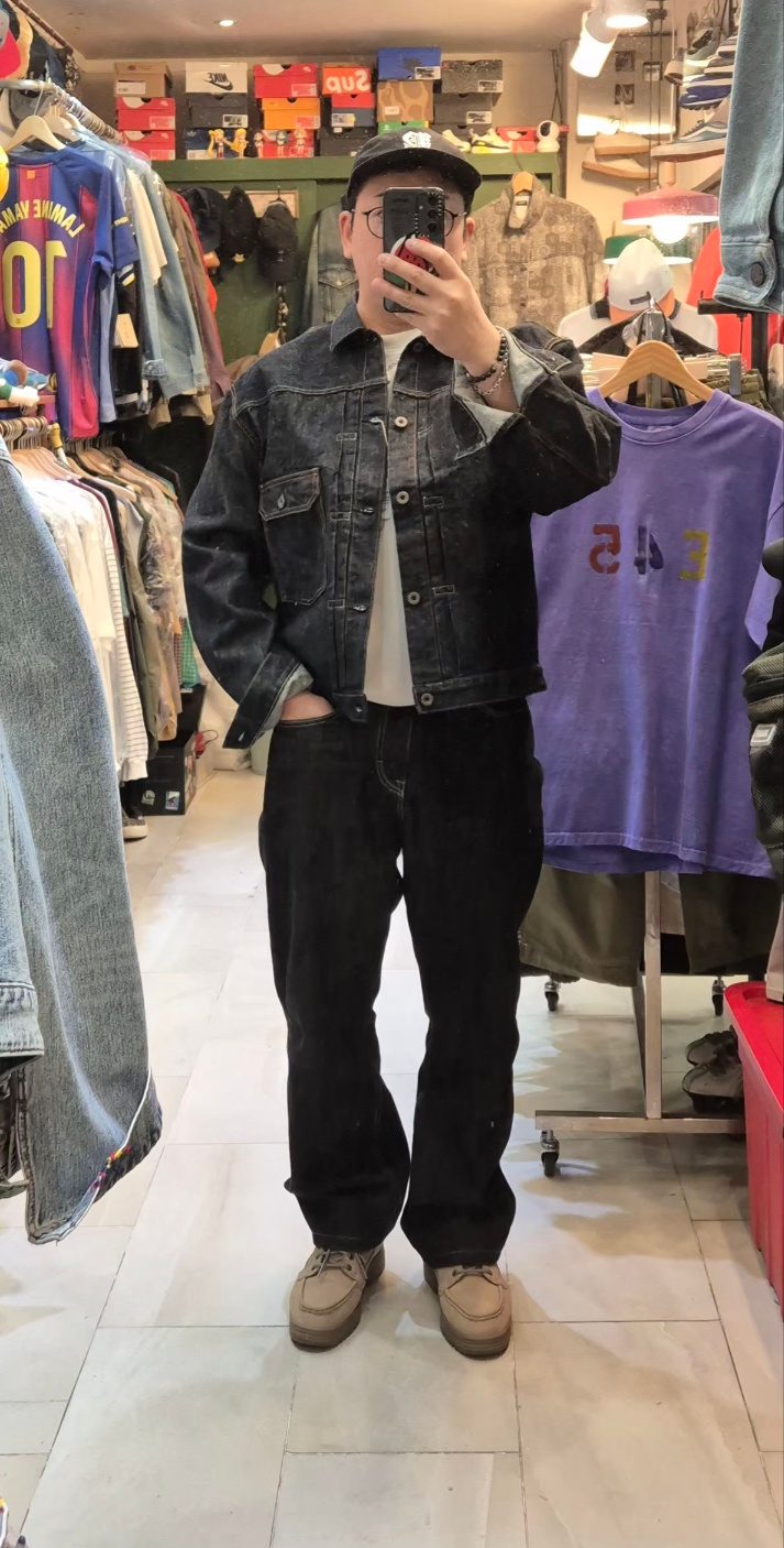 캐피탈 14oz 1st 데님자켓 5