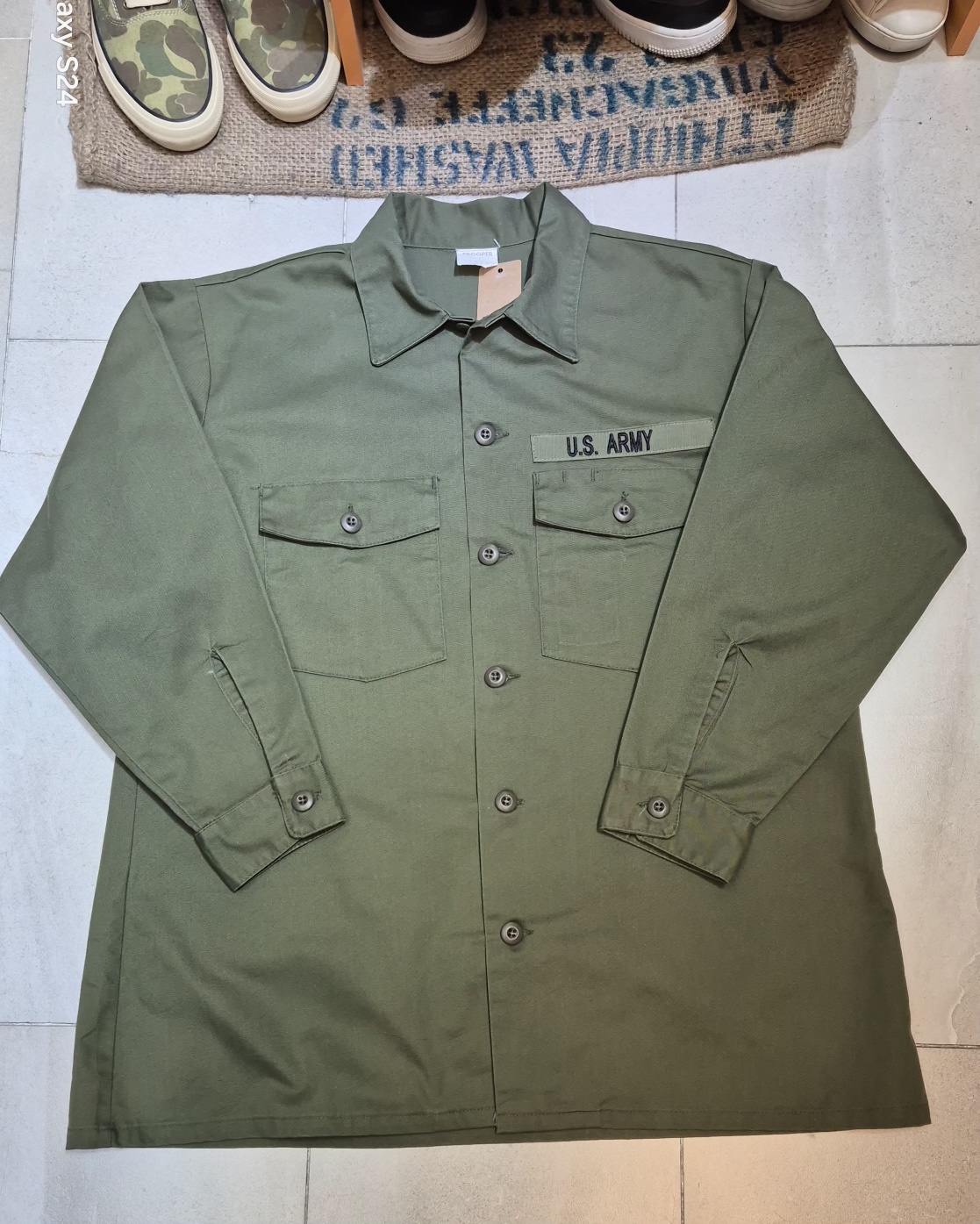 US ARMY 밀리터리셔츠