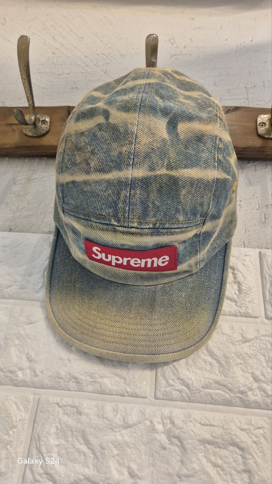슈프림 데님캡(정품) 2