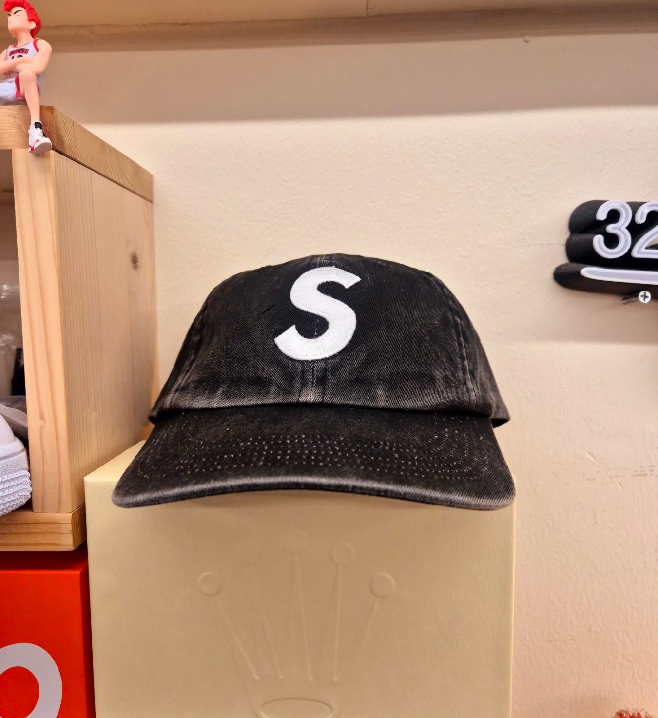 슈프림 S로고 워싱 캡 24ss 3
