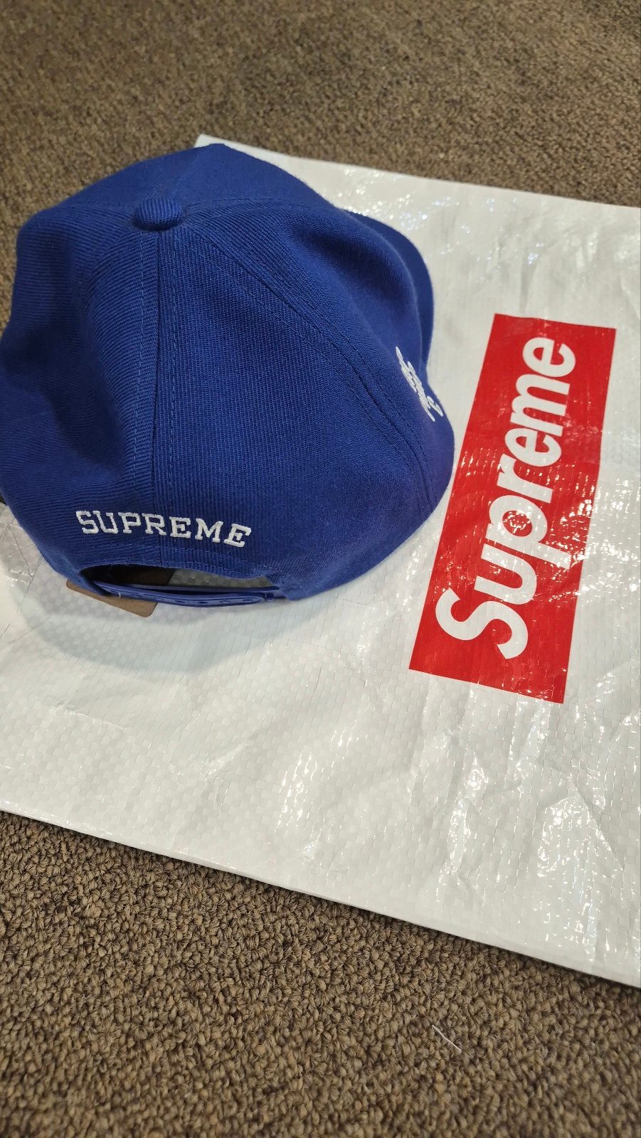 UGK 5패널 캡 ss24 Royal 슈프림 캡 4