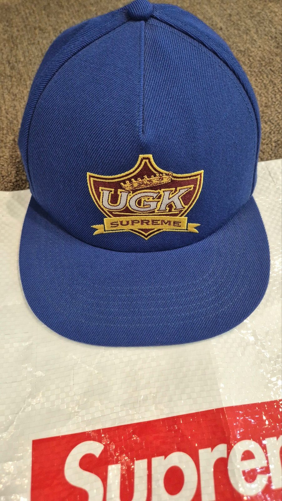 UGK 5패널 캡 ss24 Royal 슈프림 캡 2