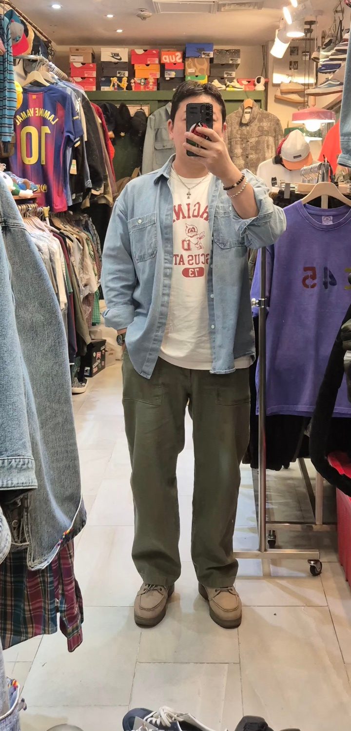 연청 데님 셔츠 3
