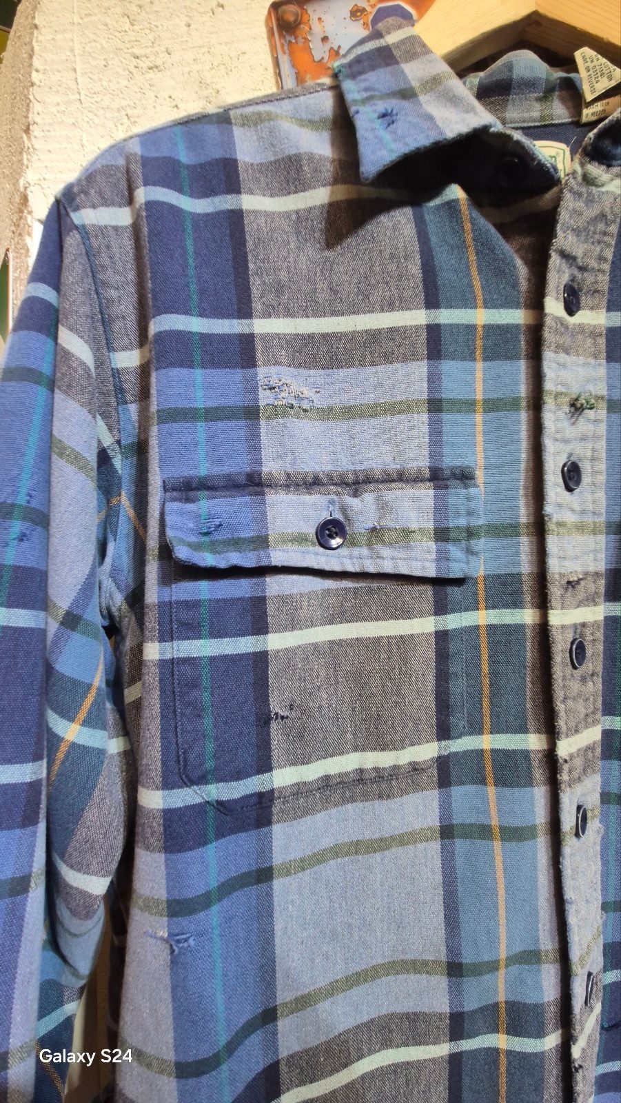L.L.Bean 샤모아 클로스 플란넬 셔츠 (빈티지) 5