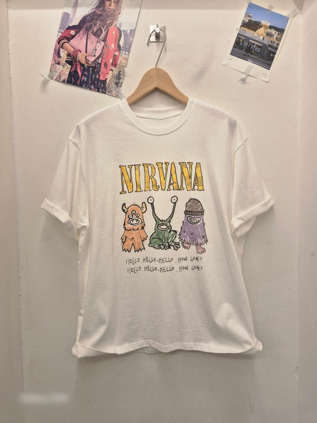 헬로 NIRVANA 티셔츠