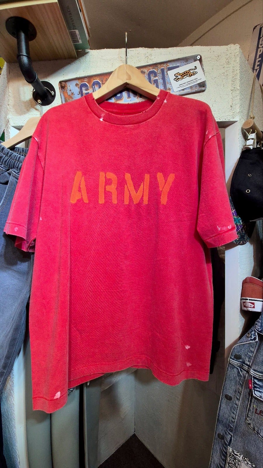 피그먼트 ARMY 티셔츠 3