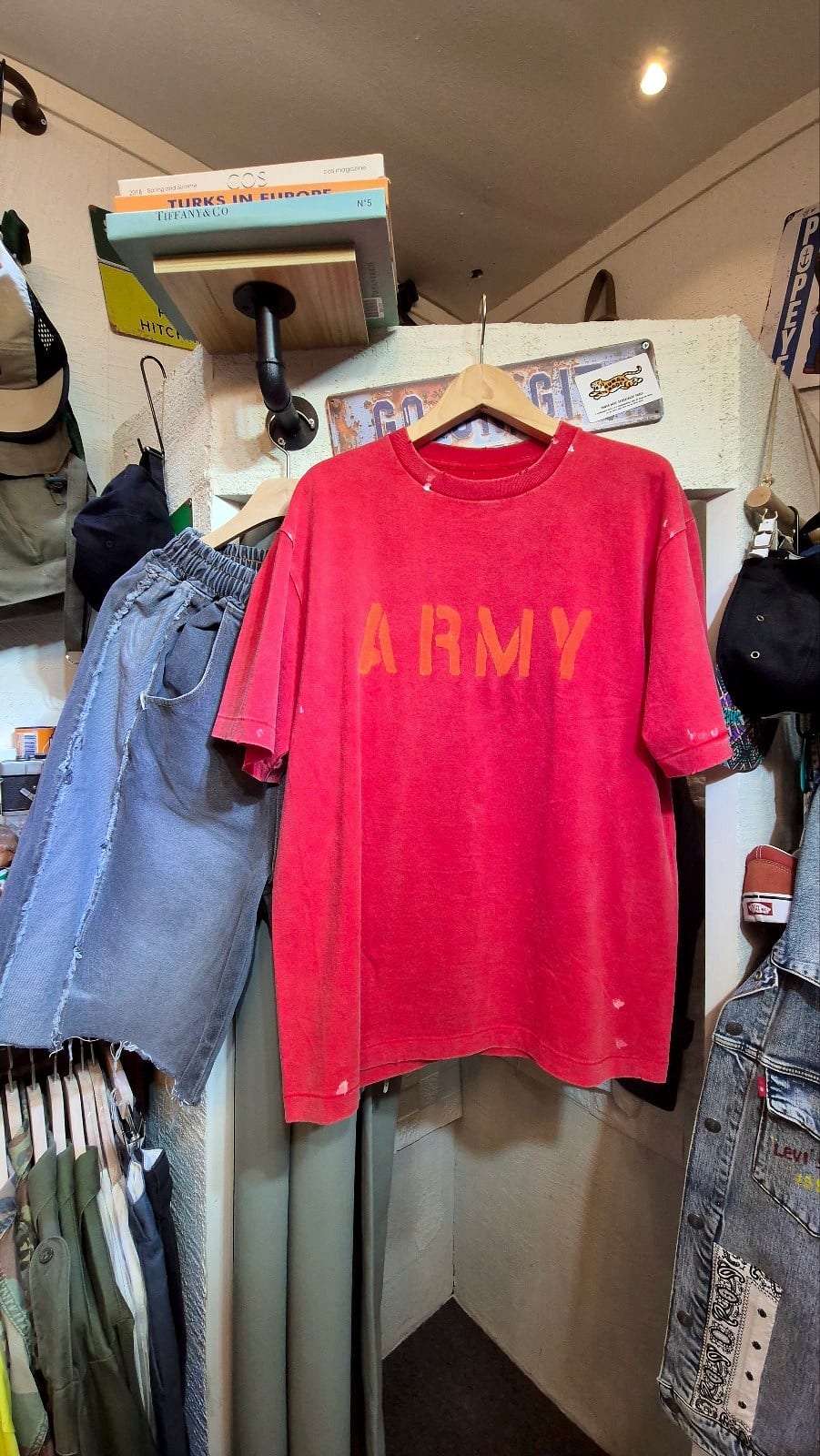 피그먼트 ARMY 티셔츠 4