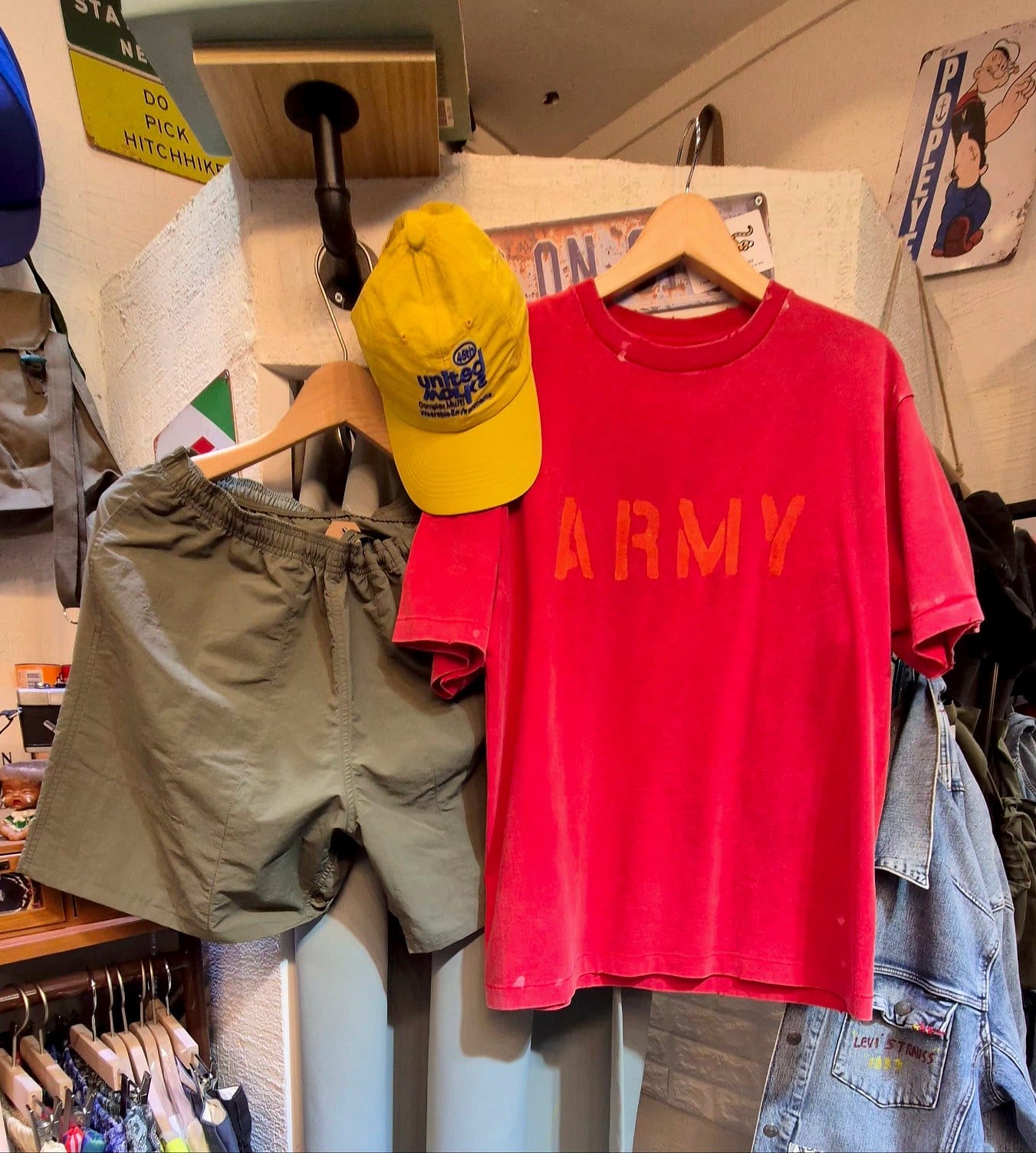 피그먼트 ARMY 티셔츠 2